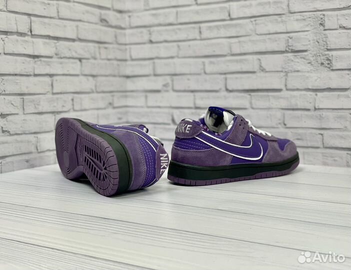 Кроссовки Nike sb dunk low concepts purple lobster