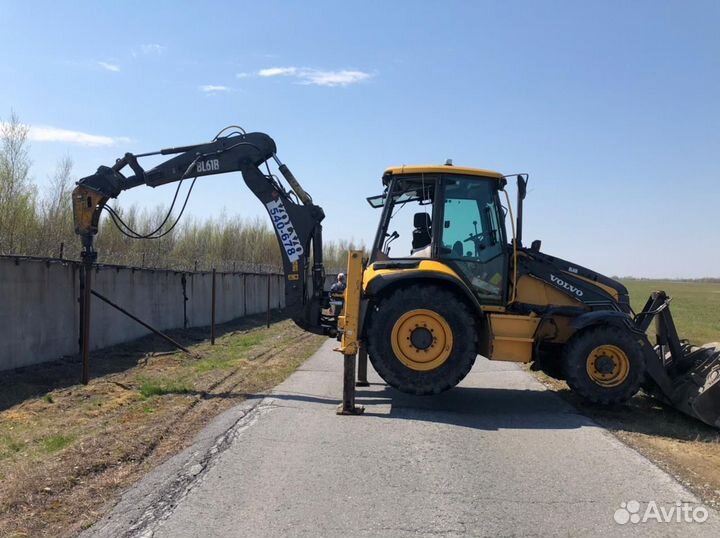 Услуги экскаватора погрузчика