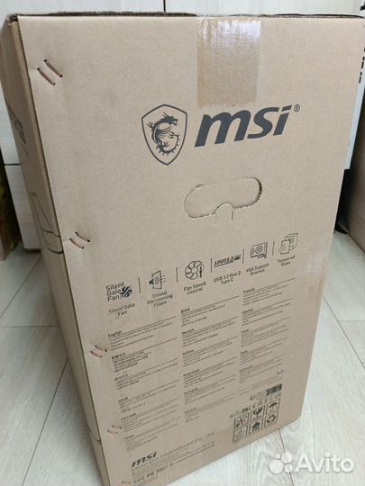 Корпус MSI MPG quietude 100S (306-7g17s21-809)