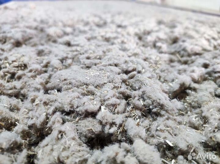 Натуральная эковата Льноизол Flax 90 задувной