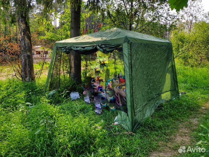 Палатка шатер усиленный каркас