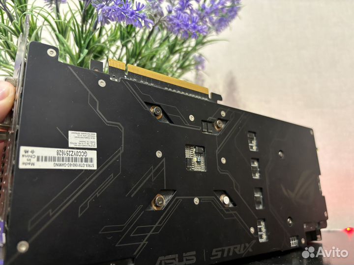 Видеокарта GTX 1060 6GB Asus Strix