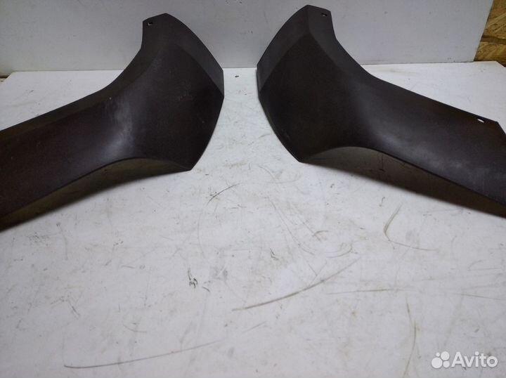 Накладки заднего бампера Haval F7 2018-2022