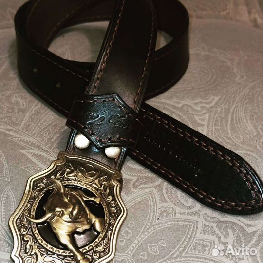 Ремень кожаный