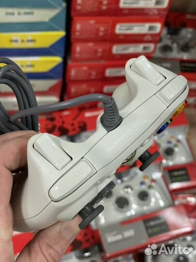 Геймпад Xbox 360 белый провдной