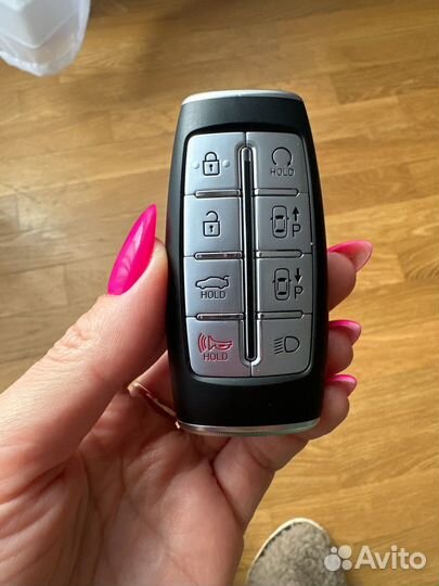 Б/у смарт ключ genesis gv70, gv80
