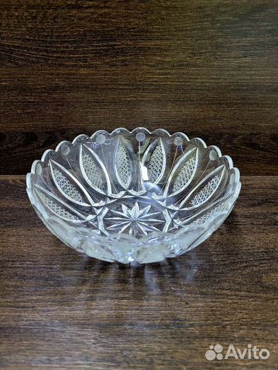 Салатник хрустальный СССР (#1251)