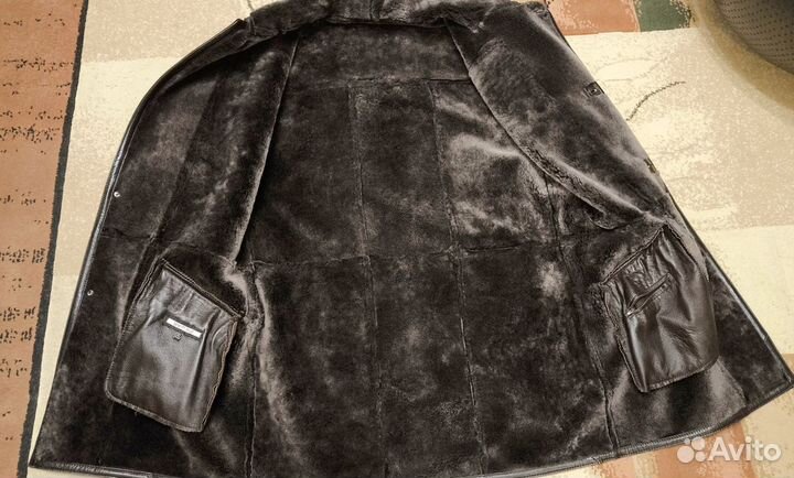 Дубленка натуральная мужская на 52 размер