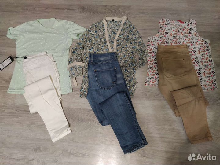 Женские вещи пакетом, брюки 42-44 р
