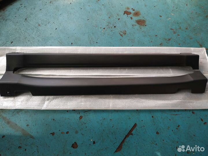 Порог пластиковый на Kia Sportage 4 2016г