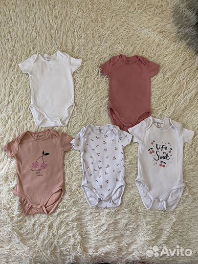 Вещи пакетом на девочку 68-74