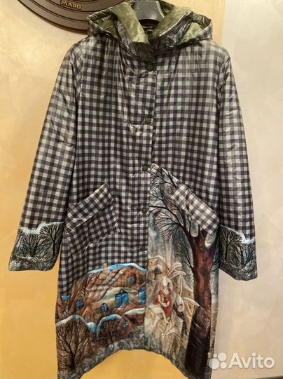 Дизайнерское Пальто под крылом ангела