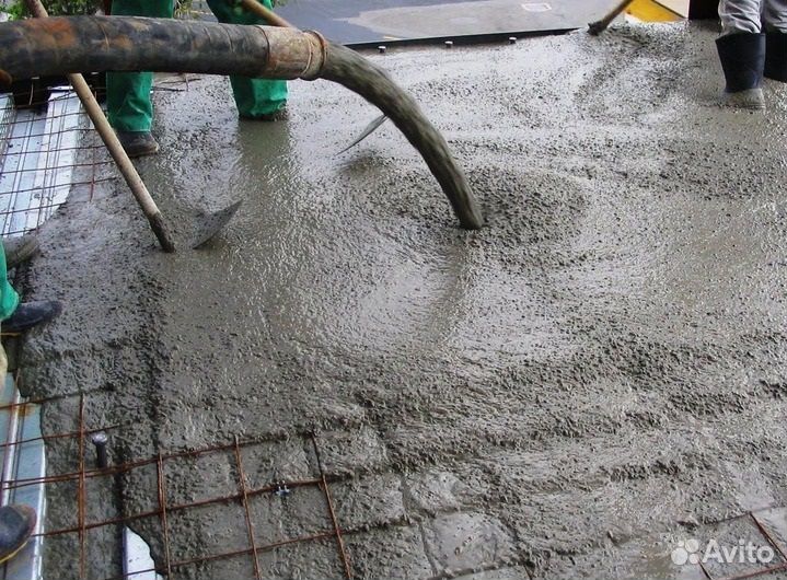 Бетон, раствор, доставка, бетононасосы