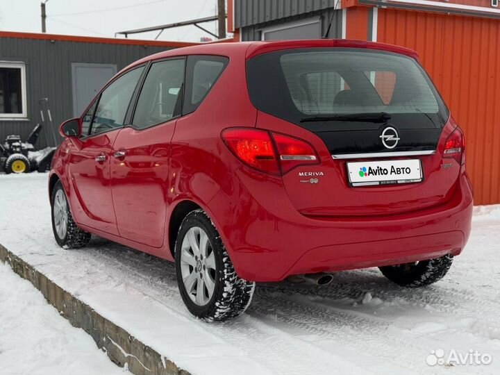 Opel Meriva 1.4 МТ, 2011, 120 000 км