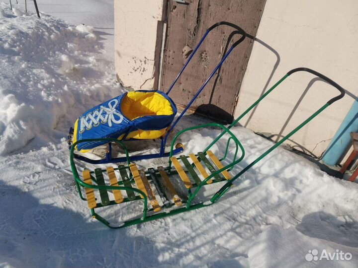 Снегокат для двоих