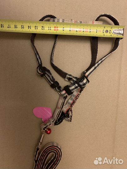 Поводок с нагрудным ремнем