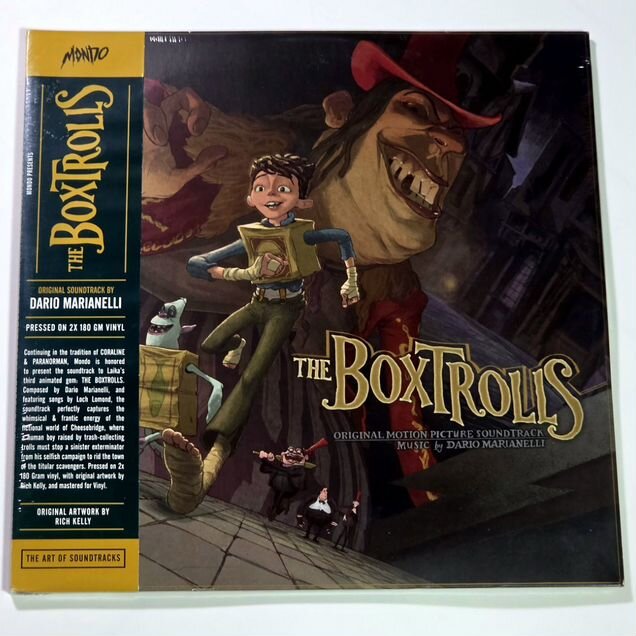 The Boxtrolls Soundtrack винил