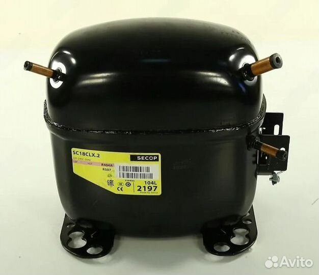 Компрессор Secop SC18CLX R-404 887w/23.3C