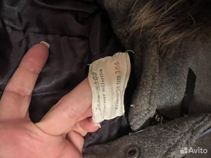 Пальто для девочки zara