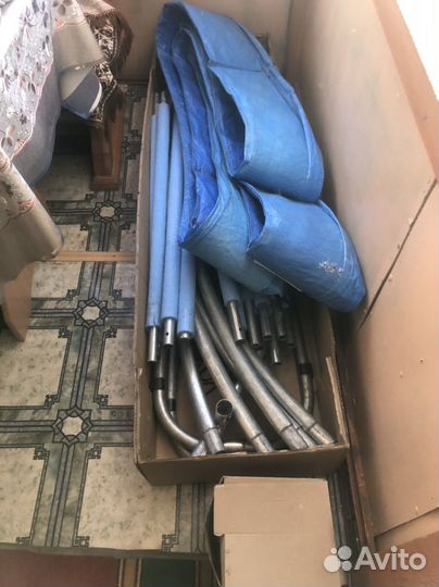 Батут с сеткой 305