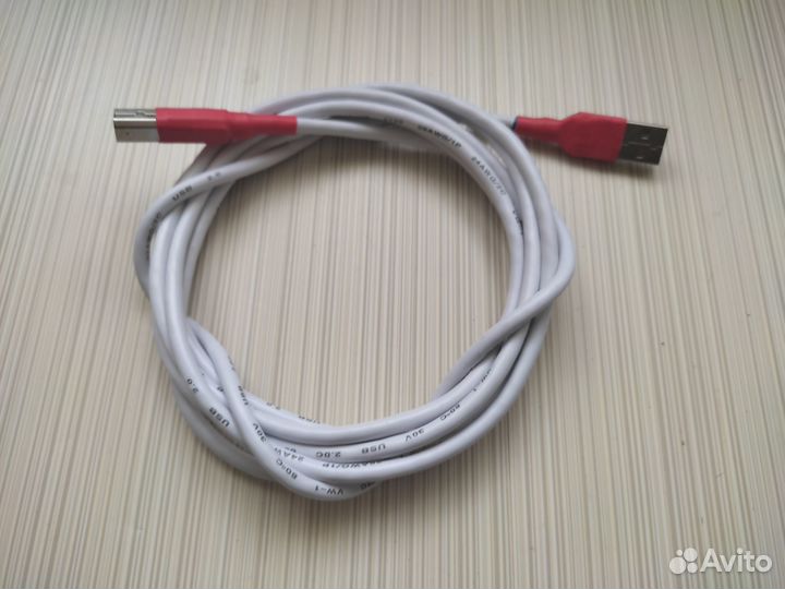 Data cable для цап dac USB A-B или стримера 2.25м