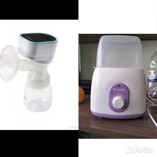 Молокоотсос и стерилизатор бутылочек