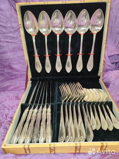 Набор столовых приборов мельхиор зиш Классик