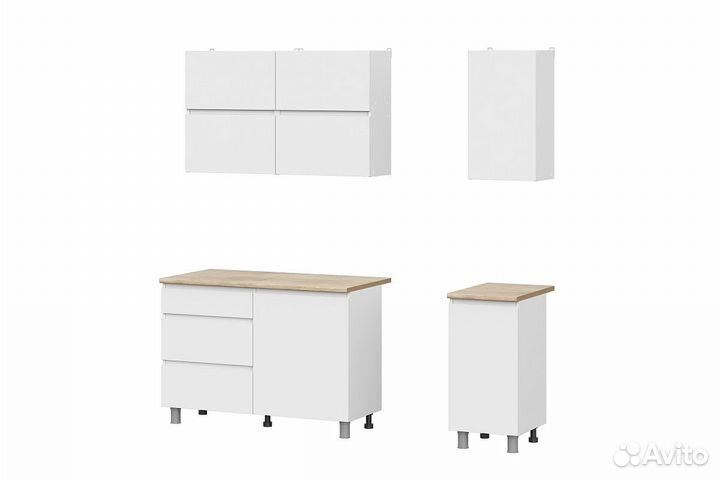 Кухонный гарнитур 1,6 метра готовое решение