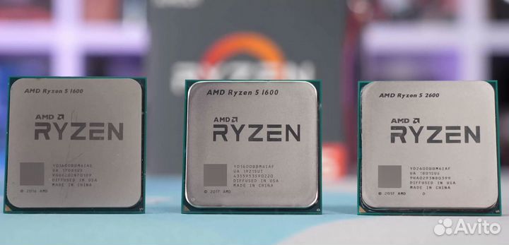 AMD Ryzen 5 1600/Ryzen 5 1600 AF/Ryzen 5 2600/ AM4