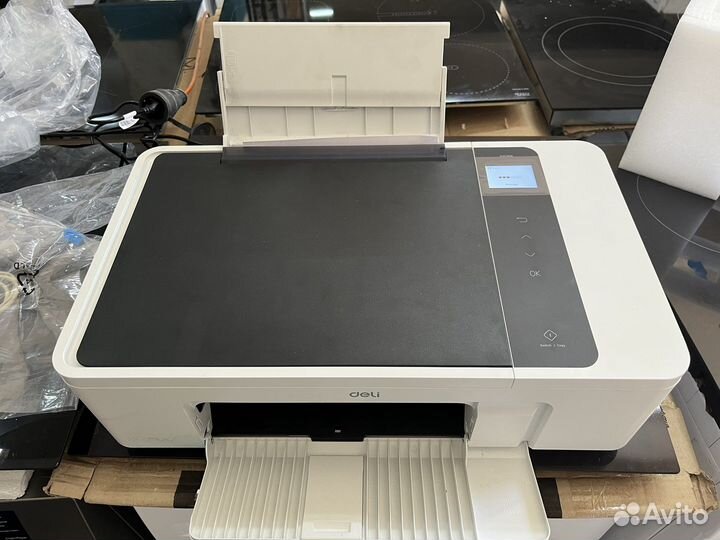 Мфу струйное Deli D311NW Снпч WiFi цветная печать