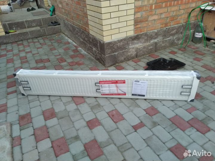 Радиатор отопления стальной новый и алюминиевый