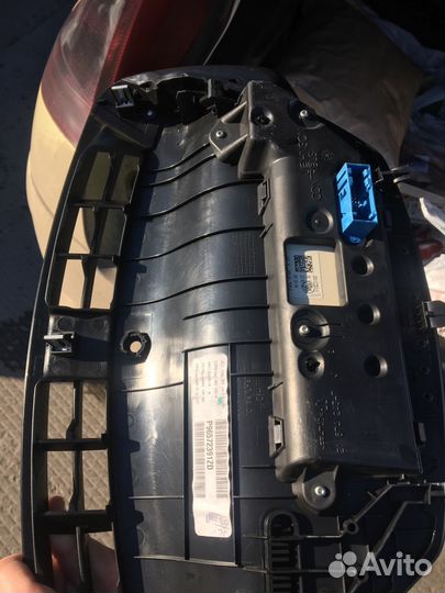 Щиток приборов дисплей Ситроен С4