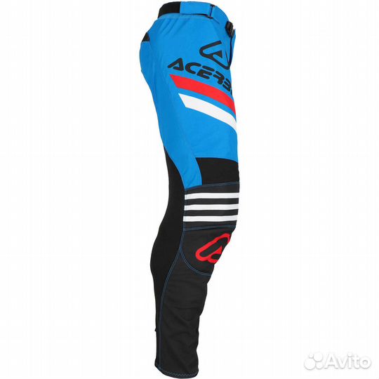 Acerbis MX linear lugo Motocross Enduro мотоштаны Blue Black