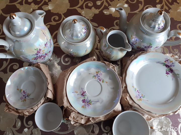 Чайно - кофейный сервиз 34 предмета