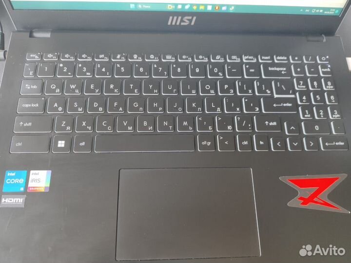 Игровой ноутбук msi