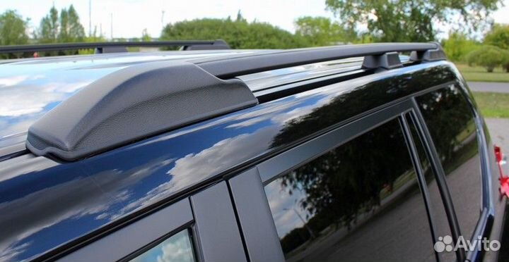 Рейлинги продольные на крышу Toyota land cruiser P