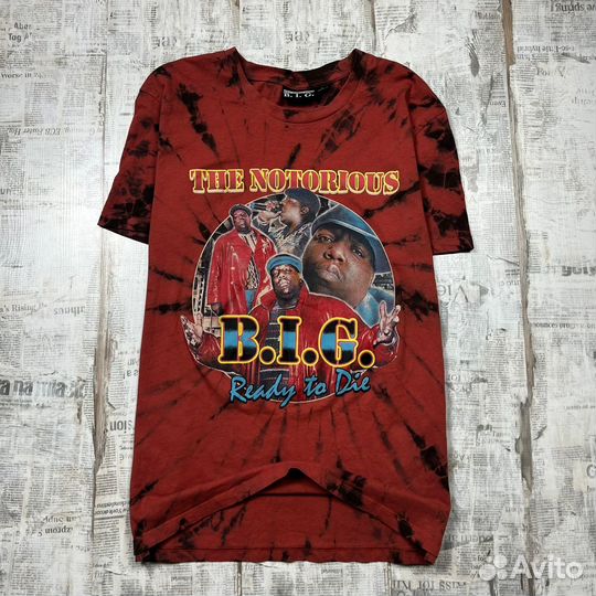 Мужская футболка The Notoious Big, официальный мер