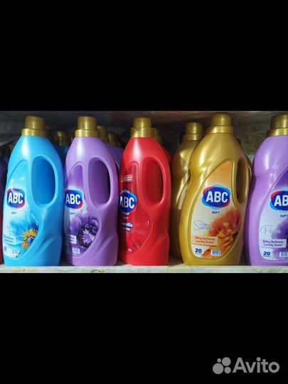Химия Жидкое мыло, ополаскиватель, кондиционер