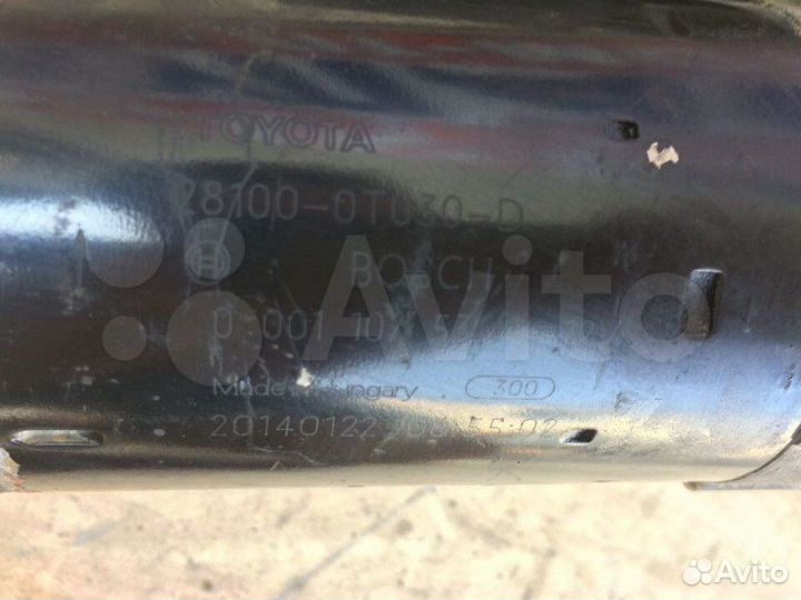 Стартер Toyota Corolla E180 1zrfe