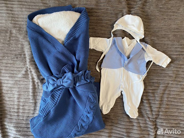 Комплект на выписку для мальчика