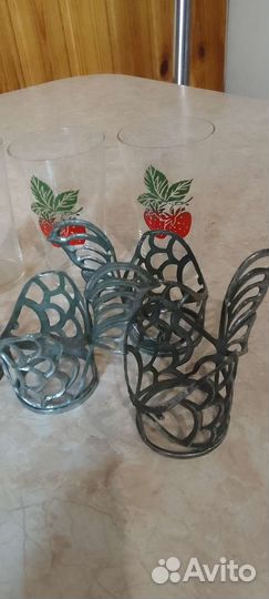 Подстаканники для стопок рыбки СССР