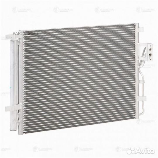 Конденсер hyundai santa FE CM 06- 2.2D (выпуск 2009)