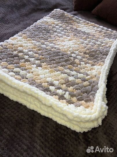 Вязание пледов для малышей