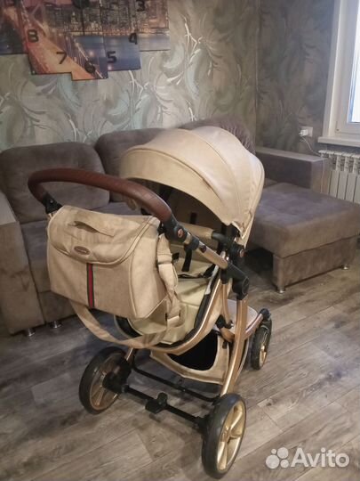 Коляска 2 в 1 luxmom