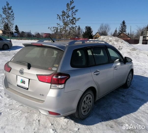 Toyota Corolla Fielder 1.5 CVT, 2017, 89 000 км