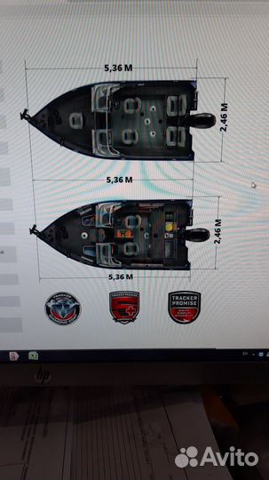 Корпус катера tracker