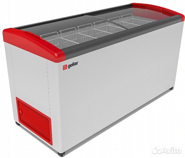 Морозильные лари с гнутым стеклом