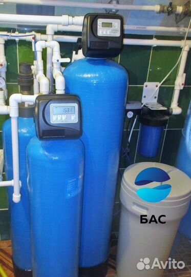 Фильтр для воды, умягчение и обезжелезивание в дом