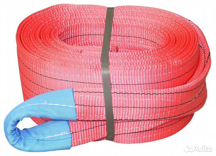 Трос буксир-ный 53 т. (лента 6 м, петл