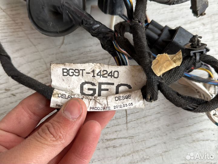 Ford Mondeo 4 Проводка передней левой двери